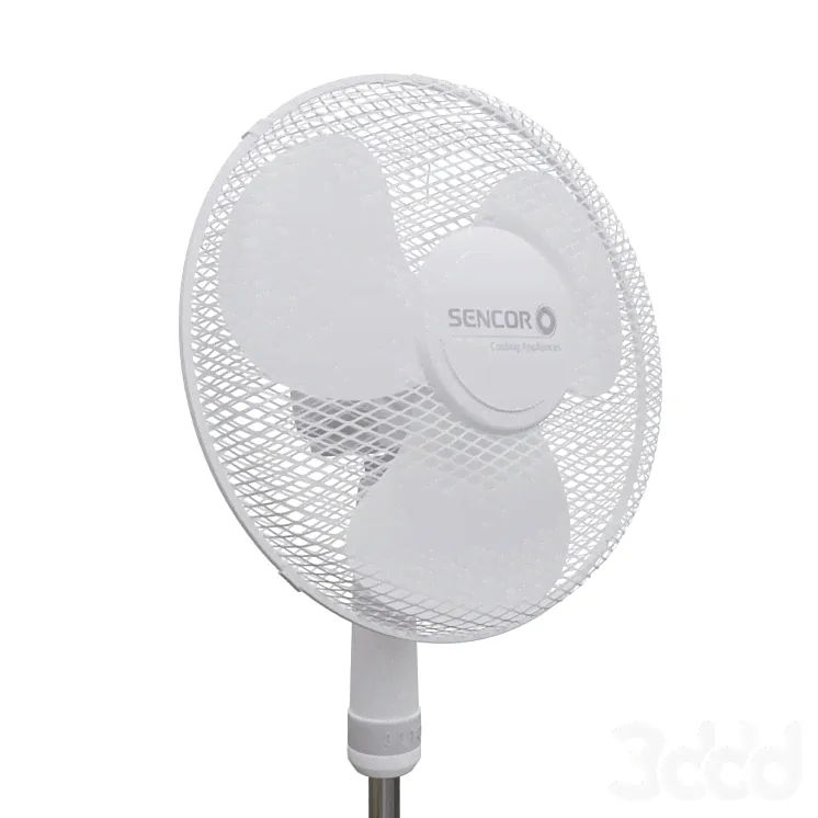 Sencor fan on stand 4047wh - Разное - 3D модель