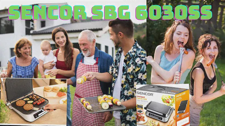 Sencor SBG 6030SS | Intelligent and Easy Grilling | Grilling master