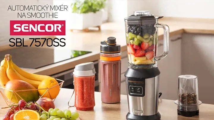 Unboxing Automatický mixér na Smoothie Sencor SBL 7570SS