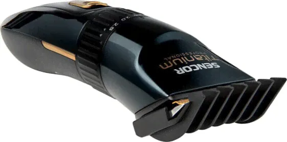 Машинка для стрижки волос с 4-мя сменными насадками Sencor SHP 8900BK-2