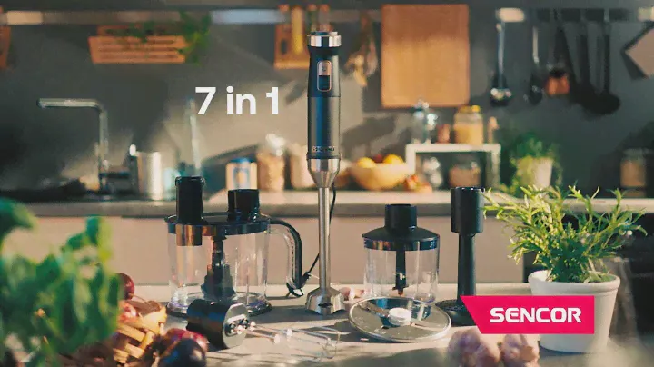 7 v 1 Hand Blender Sencor SHB 6551WH / SHB 6552BK /20s/
