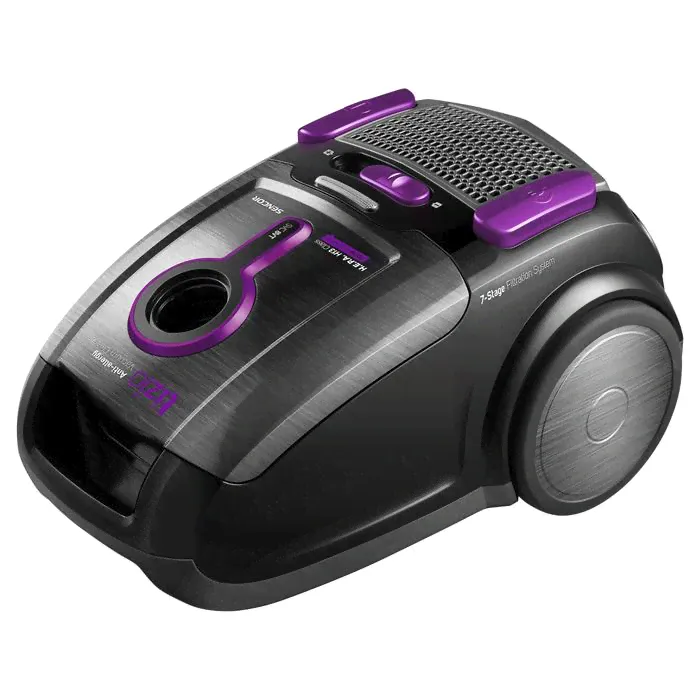 Пылесос Sencor SVC 8VT-EUE2, 700 Вт, 2.3 л, черно-фиолетовый-0