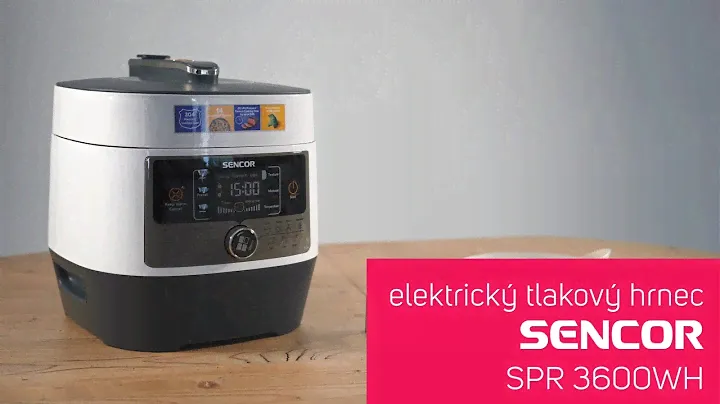 Unboxing Elektrického tlakového hrnce Sencor SPR 3600WH