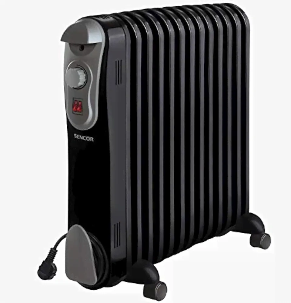 Масляные радиаторы Elektrischer Ölheizkörper Sencor SOH 3113BK - 13 vertikale Rippen, 2300 W