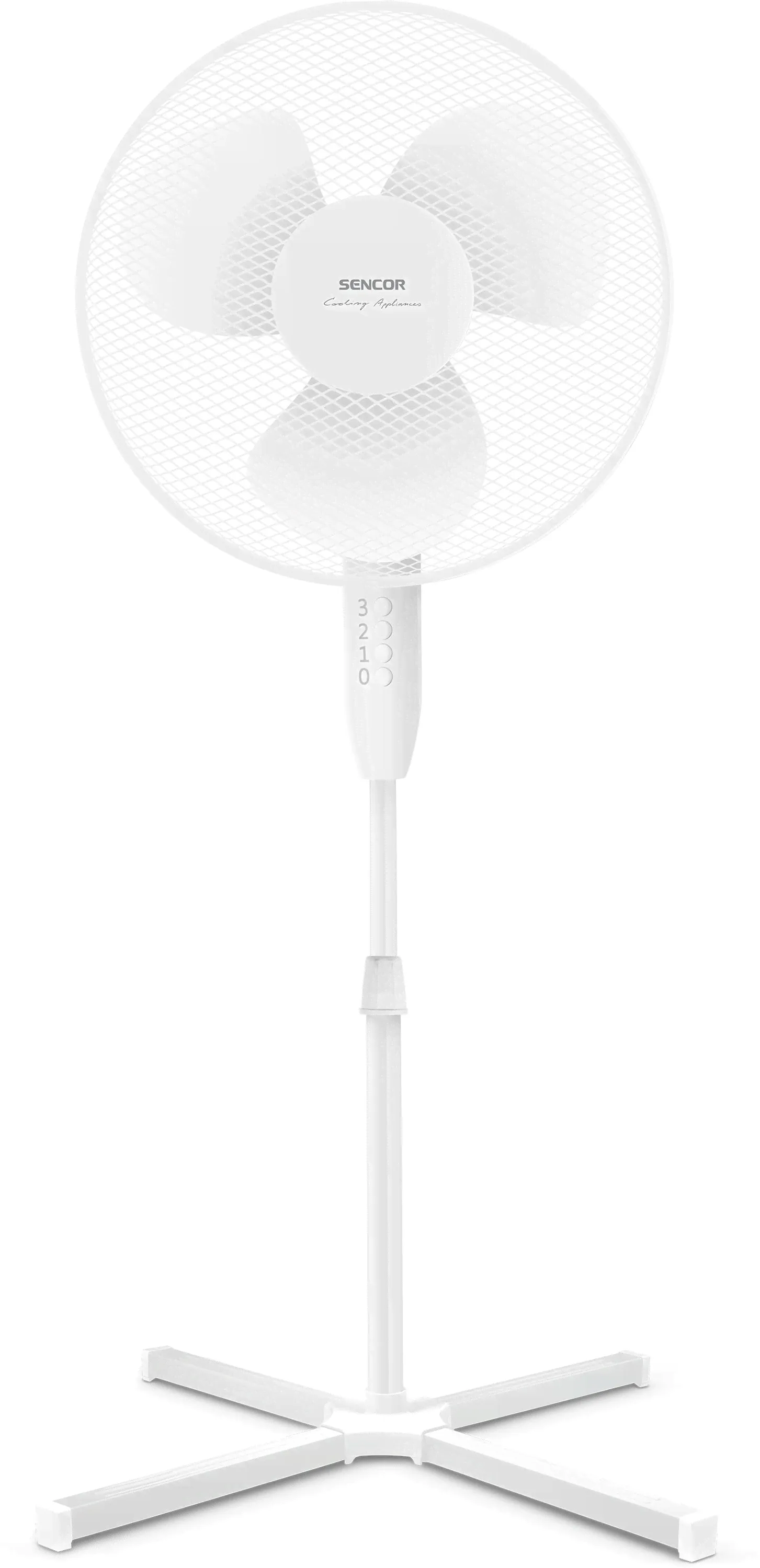 SENCOR Вентилятор напольный SFN 4010WH