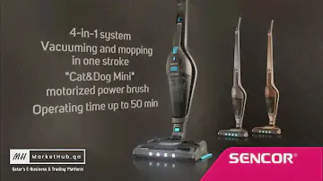 Sencor | Cordless Vacuum Cleaner 4 IN 1 WITH MOP | SVC 0625AT