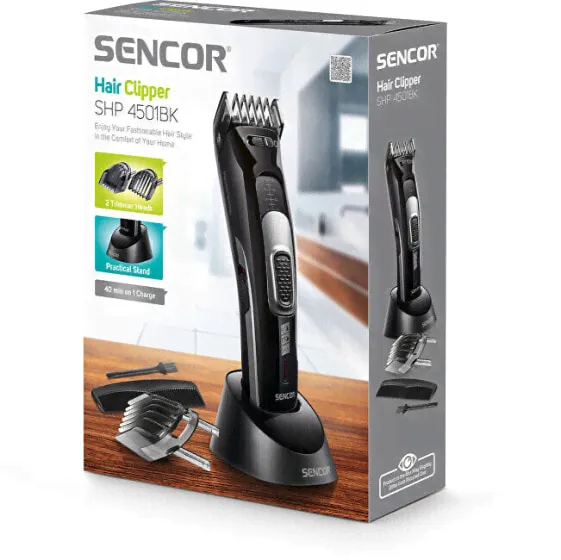 Машинка для стрижки Sencor Cordless hair clipper SHP 4501BK