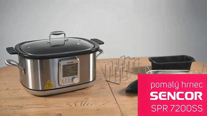 Unboxing Pomalého hrnce Sencor SPR 7200SS
