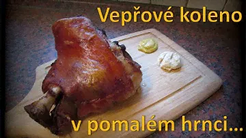 Vepřové koleno v pomalém hrnci