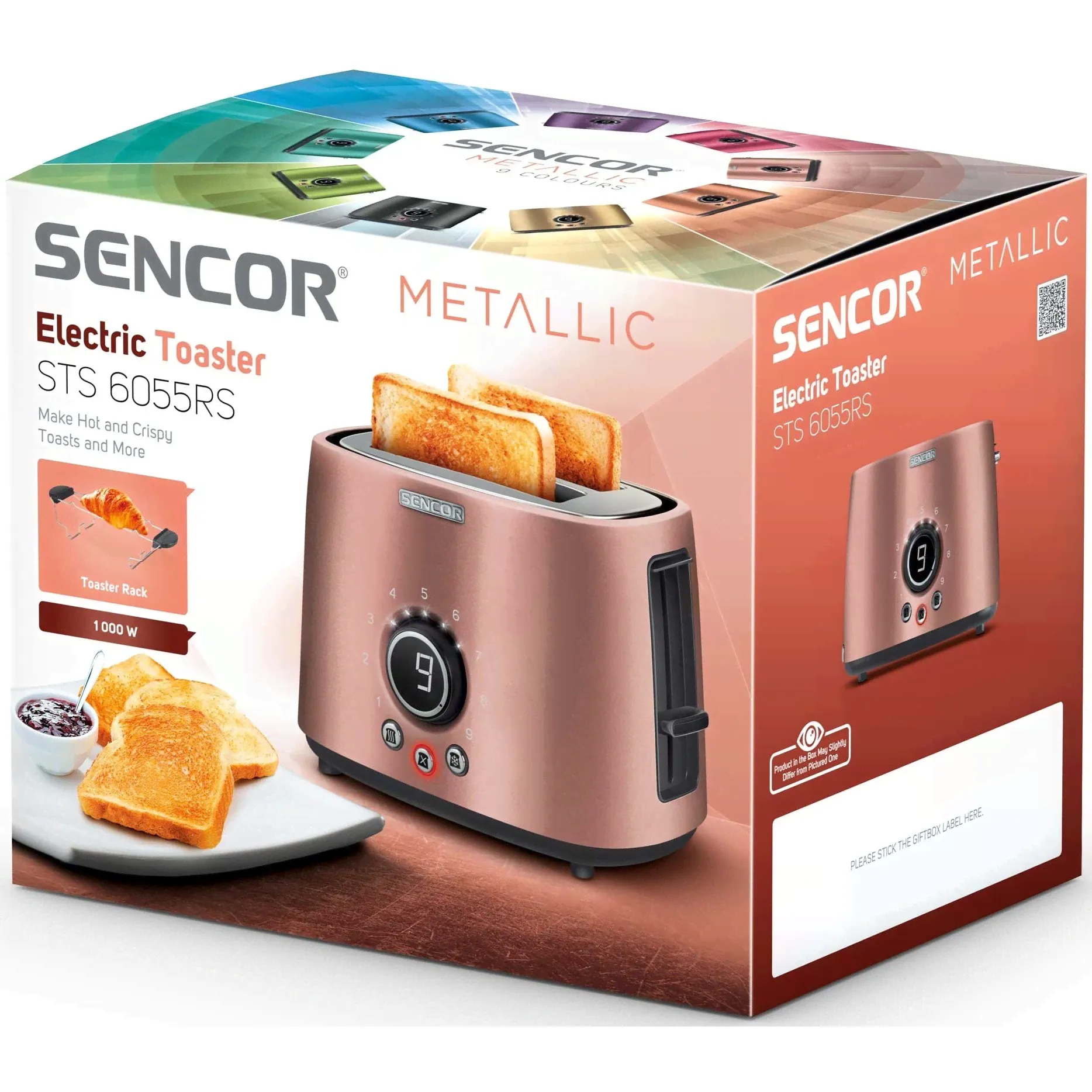 Sencor STS 6055RS тостер-2